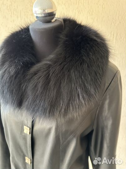 Куртка кожаная женская