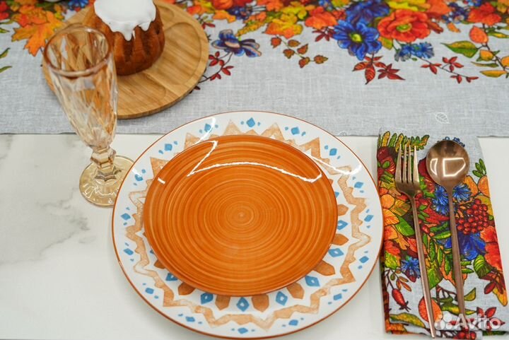 Дорожка скатерть раннер и салфетки