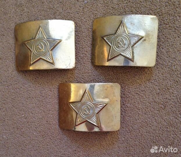 Пряжка для солдатского ремня СССР