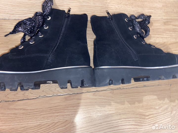 Ботинки демисезонные утепленные