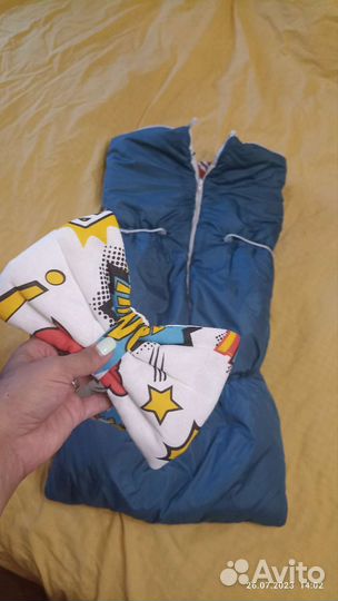 Конверт на выписку для мальчика весна осень