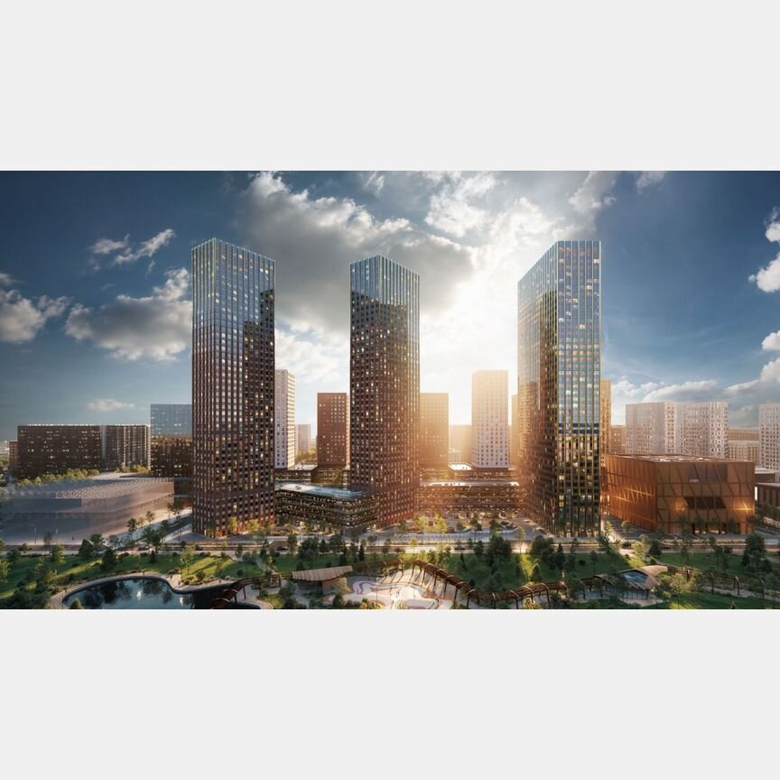 1-к. квартира, 39,7 м², 8/43 эт.