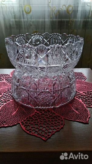 Немецкий хрусталь (конфетницы,салатницы,вазы)