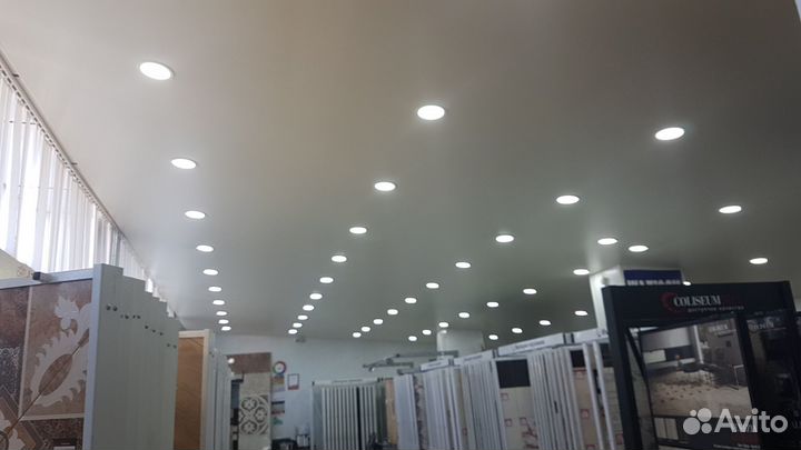Натяжные потолки