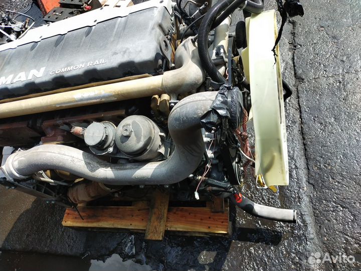 Двигатель MAN D2066 LF40 440 л.с. Euro 5 2014г