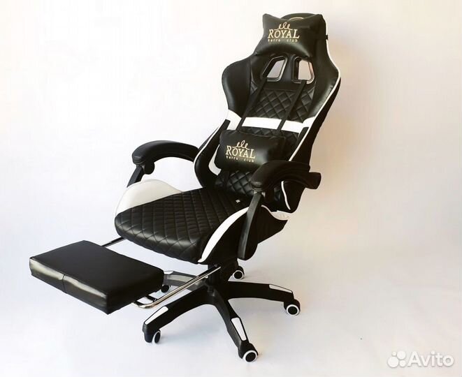 Компьютерное кресло с подножкой Royal