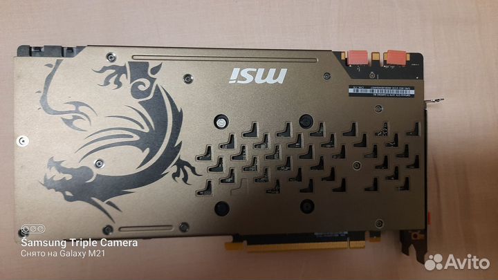 Видеокарта msi 1070 ti Gaming 8gb