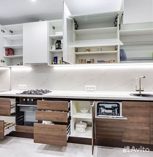 Кухни прямые, кухни прямые, кухонные гарнитуры