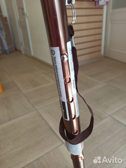 Трость складная Е0601у регулируемая с упс