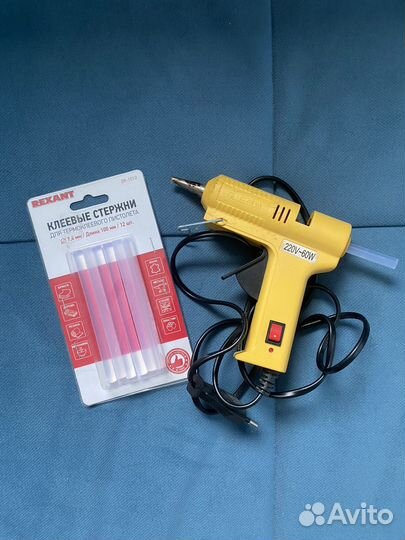 Флаконы и термоклей