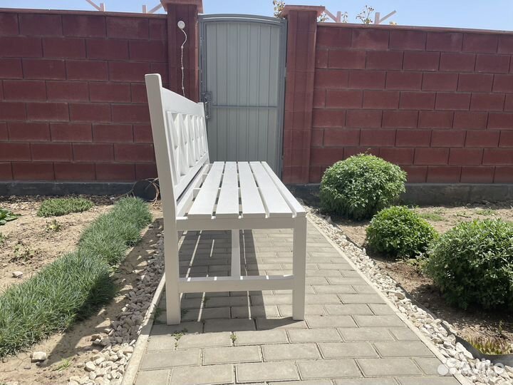 Скамейка садовая деревянная 2метра