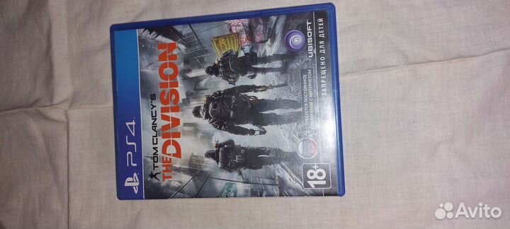 Диск Division на PlayStation 4