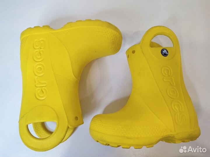 Резиновые сапоги crocs c7