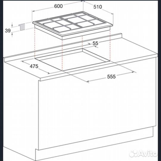 Газовая варочная панель hotpoint ariston
