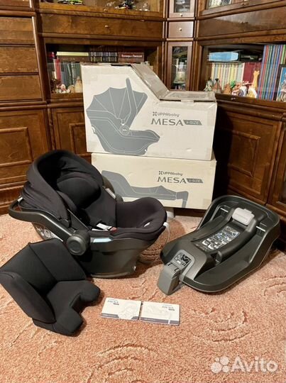 Автолюльки uppa baby mesa 0+ база isofix