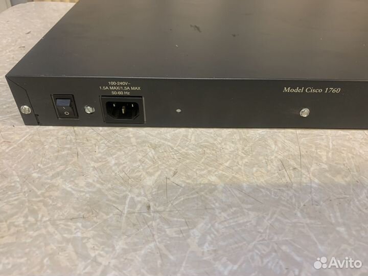 Маршрутизатор Cisco 1760