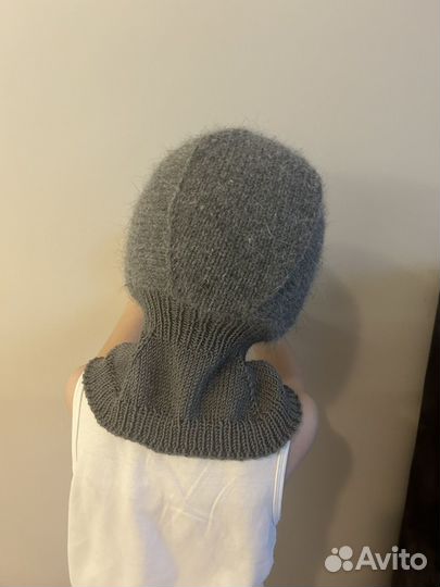 Шапка-шлем двухслойная зима (свяжу на люб.разм.)