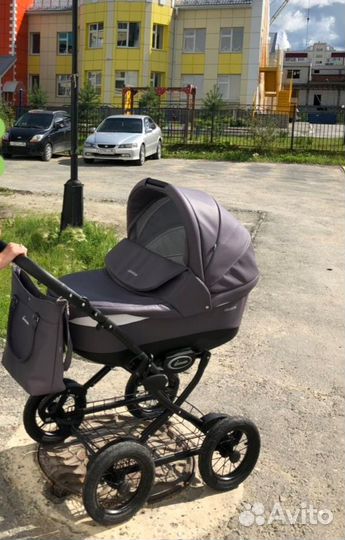 Коляска 2 в 1, бортики в кроватку