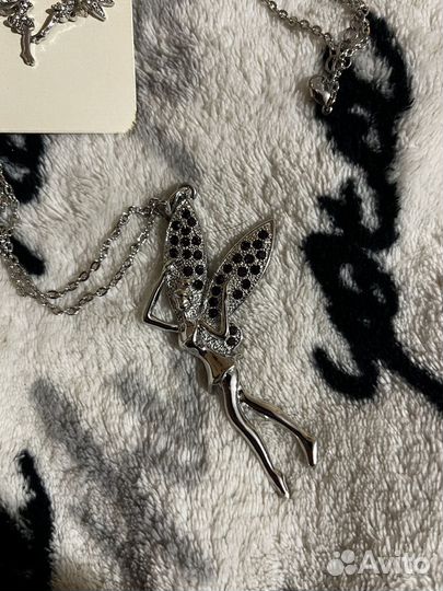 Набор серьги с подвеской