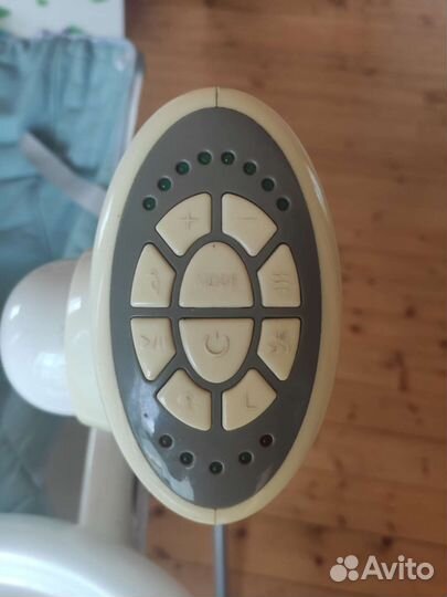 Стульчик для кормления с качелями 2в1