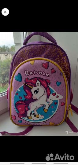 Рюкзак детский для девочки школьный
