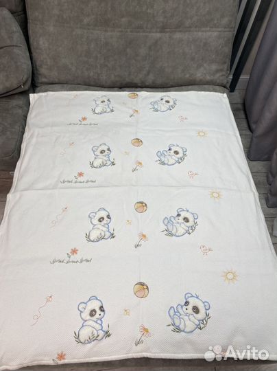 Детский х/б плед одеяло Турция