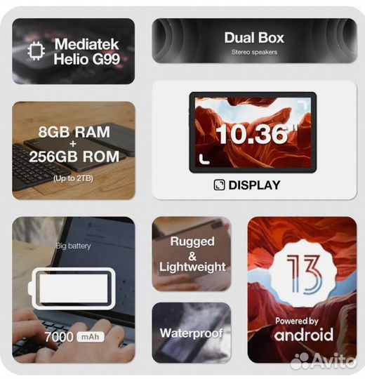 Аgm PAD 1 Планшет 8/256