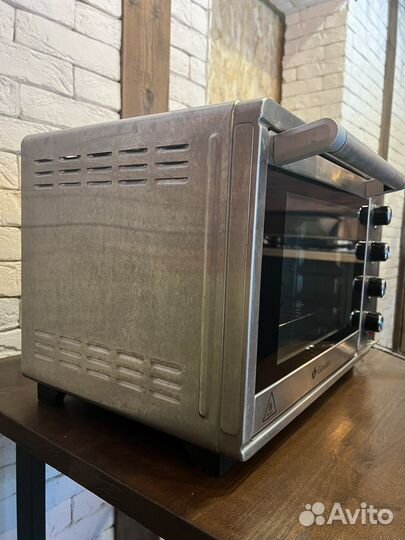 Мини-печь Gemlux GL-OR-1838MN, серебристая