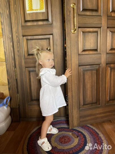 Муслиновые платья 86-92