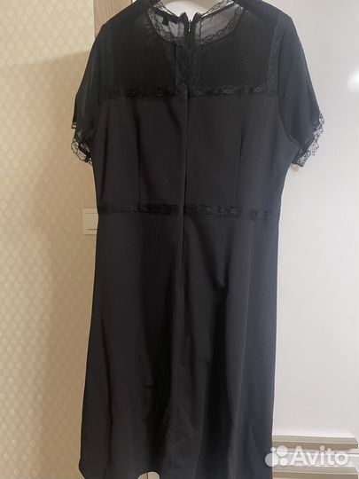 Платье чёрное вечернее 44-46
