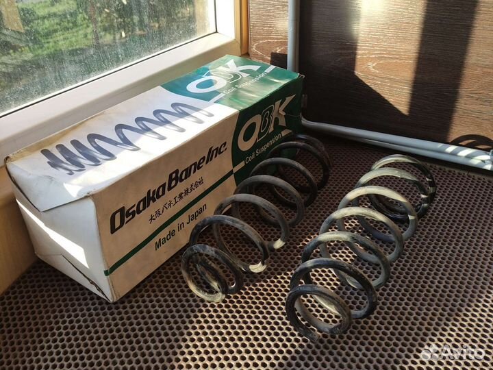 Пружины задние тойота королла