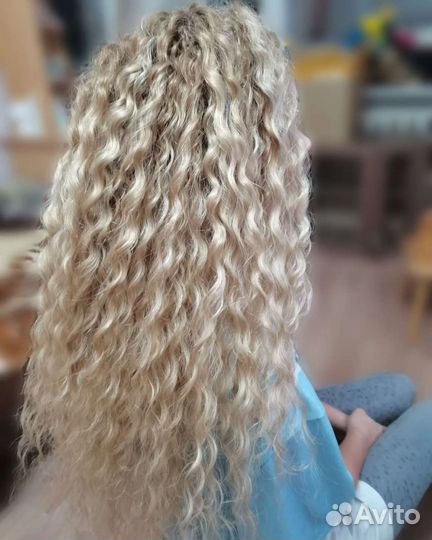 Наращивание афрокудри