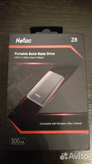 SSD внешний Netac