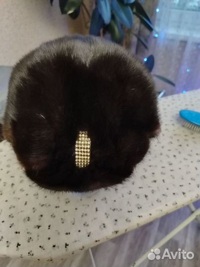 Шапка норковая женская55, 56размео