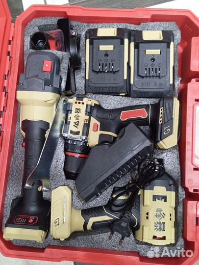 Аккумуляторный инструмент feng bao 3 в 1