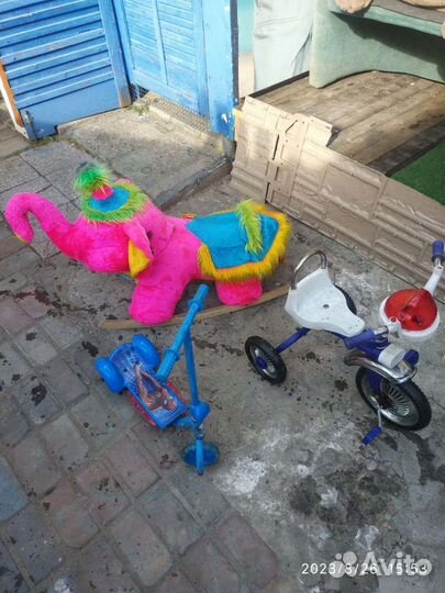 Велосипед, самокат