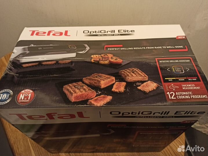 Умный электрогриль Tefal Optigrill Elite