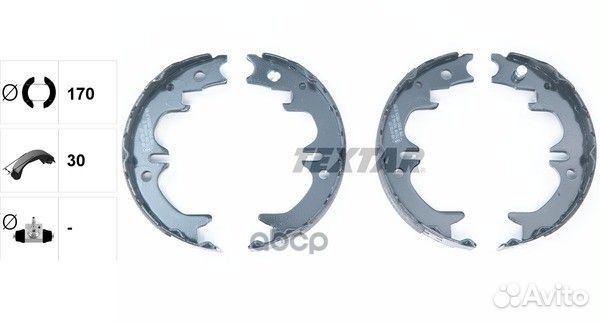 Колодки тормозные 91059400 Textar