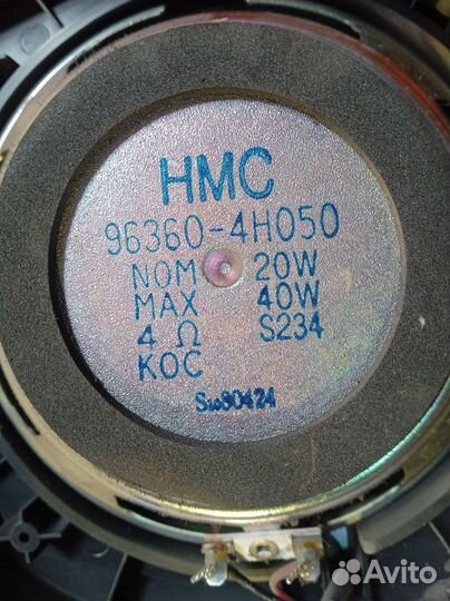 Динамик штатный Hyundai Grand Starex Н1