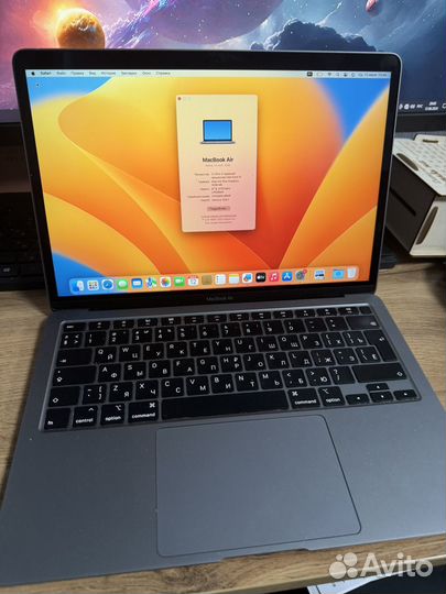 Apple MacBook air 13 2020 256 идеал