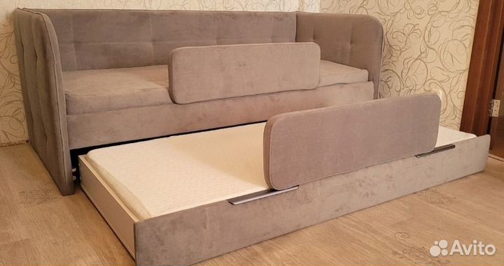 Мягкая Детская Кроватка Bondo с доп спальным