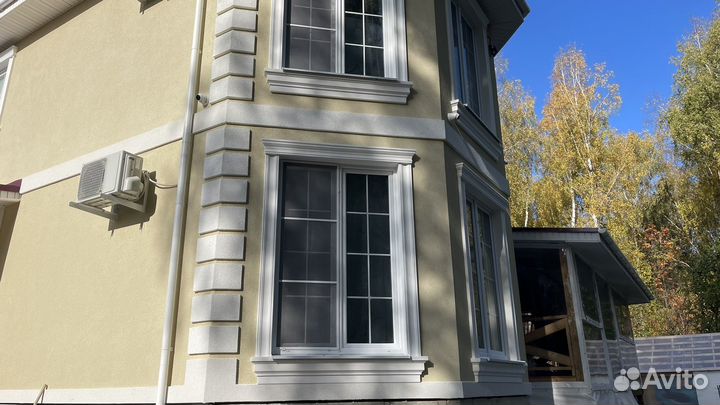 Утепление дома Штукатурный фасад Отделка