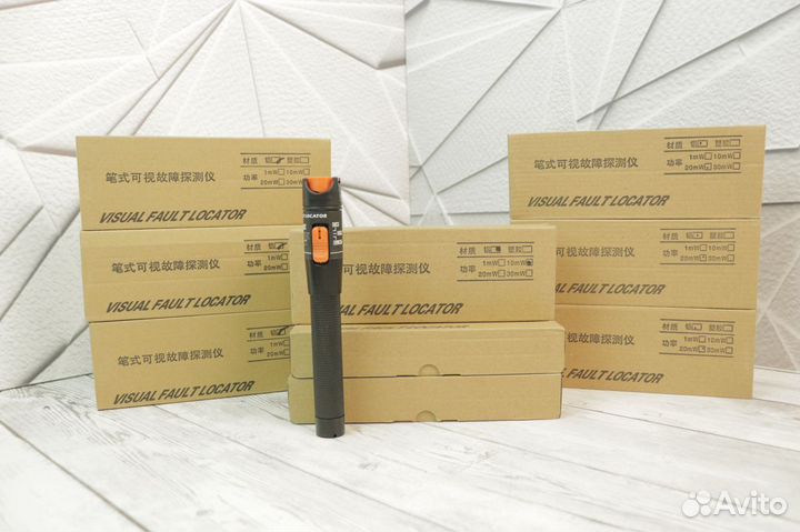Визуальный локатор дефектов оптоволокна 10-30 мВт
