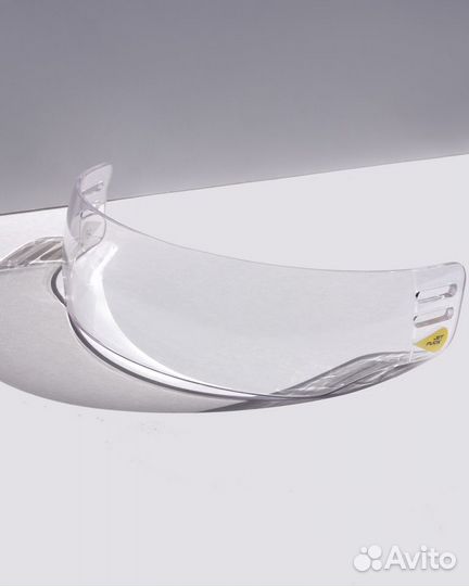 Визор для хоккейного шлема JetPuck узкий и широкий