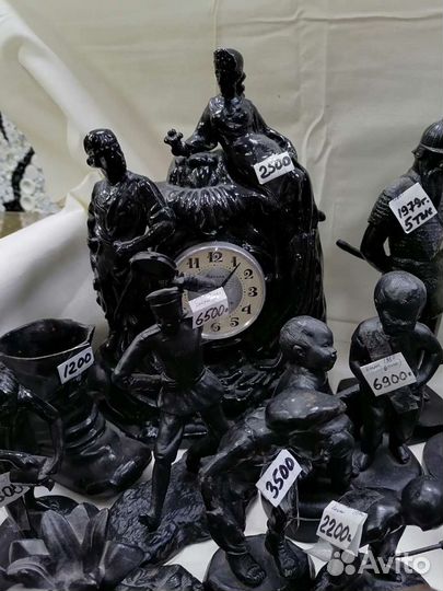 Касли и счлз статуэтки чугун