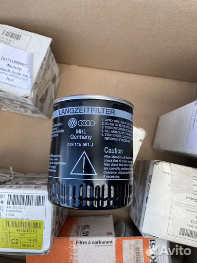 Фильтра на VAG Audi A6