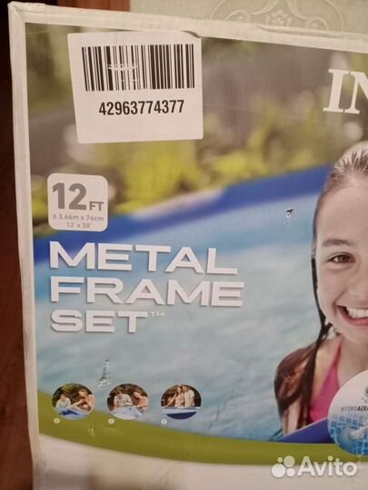 Бассейн Intex, 366х76 см, Metal Frame, 28212NP, 65