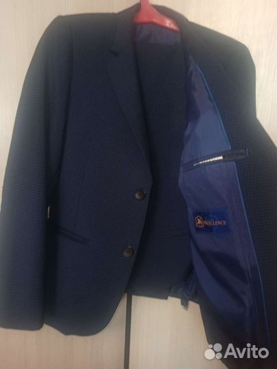 Школьный костюм для мальчика 140 синий