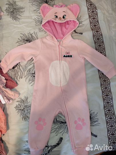 Детская одежда для девочек пакетом с 0 до 6 мес