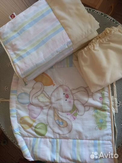 Бортики в детскую кроватку